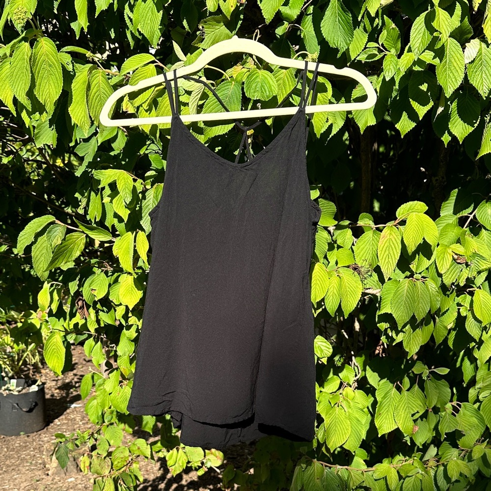 No Boundaries Black Tank Top